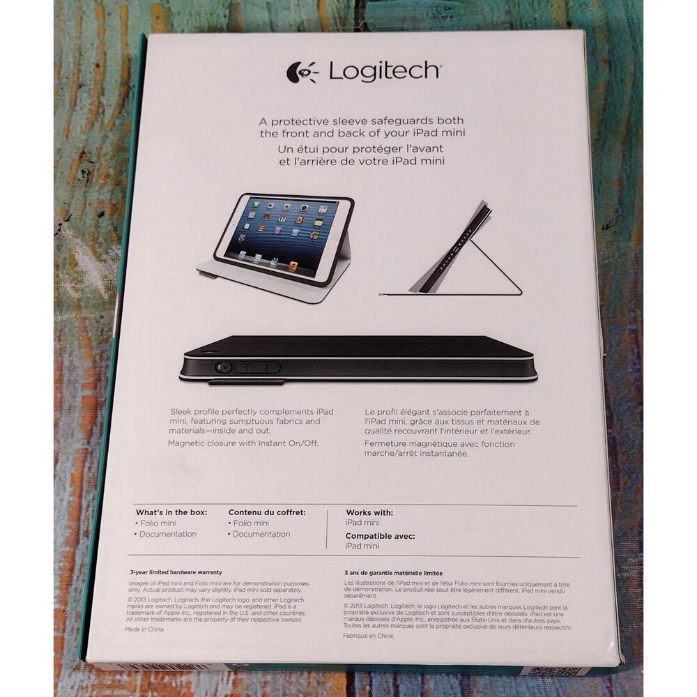 Logitech Folio Mini Case for iPad Mini - Picture 5 of 10